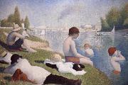 Georges Seurat Bathers at Asnieres oil on canvas
